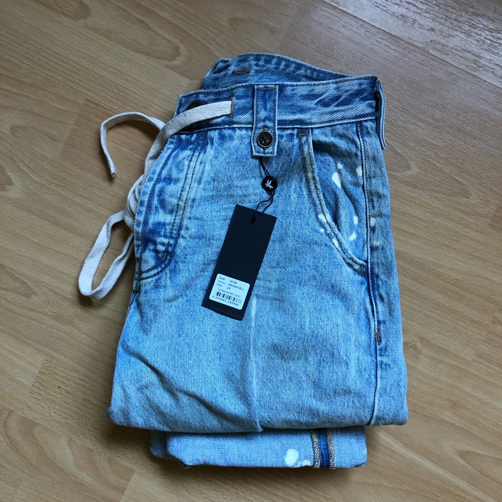 NWT Free People / One Teaspoon Safari Jeans - Picture 3 of 8